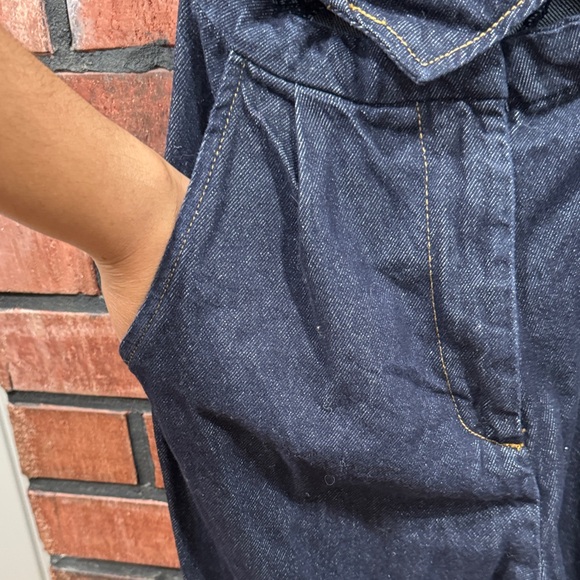 Amanda Uprichard x Revolve Isadore Denim Jumpsuit in Indig - Picture 11 of 16